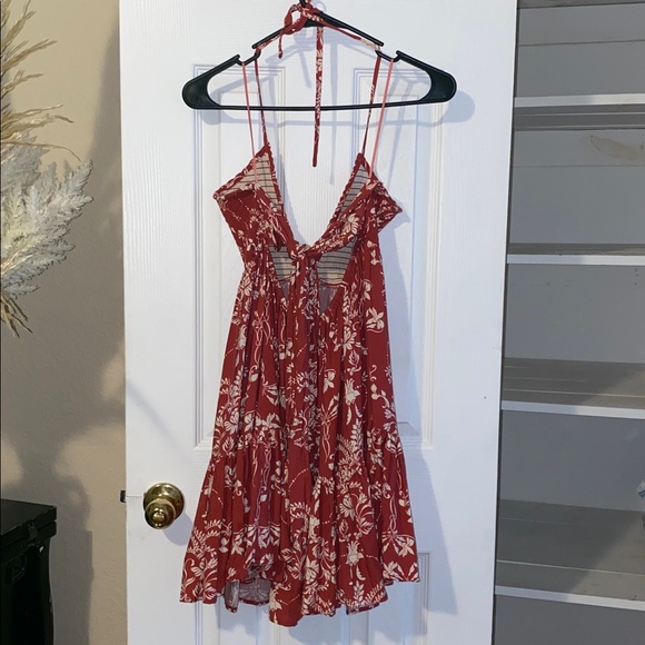 Windsor Red Floral Mini Dress - Picture 7 of 12